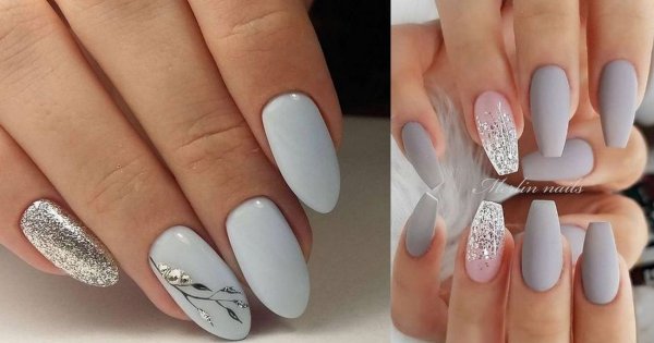 Szary manicure na jesień 2020 - te stylizacje to HIT!