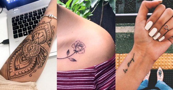 Galeria tatuażu - mandala, motyw kwiatów, napisy i inne