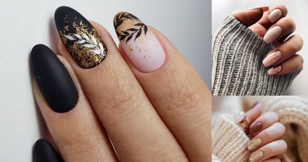22 stylowe propozycje na manicure ze złotymi zdobieniami [GALERIA]