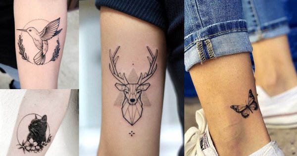 Animal tattoo - 17 przepięknych i ciekawych propozycji z sieci
