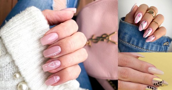 Geometryczny manicure - 21 stylowych propozycji