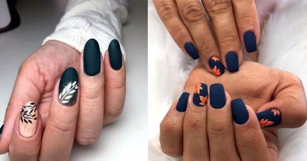 Jesienna galeria manicure - 21 najpiękniejszych odsłon