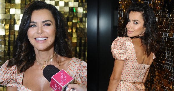 Natalia Siwiec skradła show na urodzinach sklepu MODIVO. Jej kreacja odsłaniała brzuch, ale to buty stały się hitem. Jak u Kopciuszka?