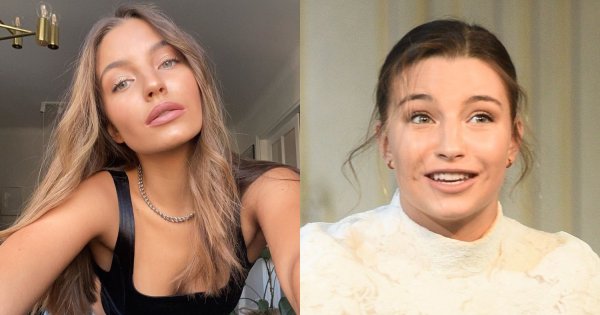 Julia Wieniawa zakryta od stóp do głów w koronki! A gdy usiadła...