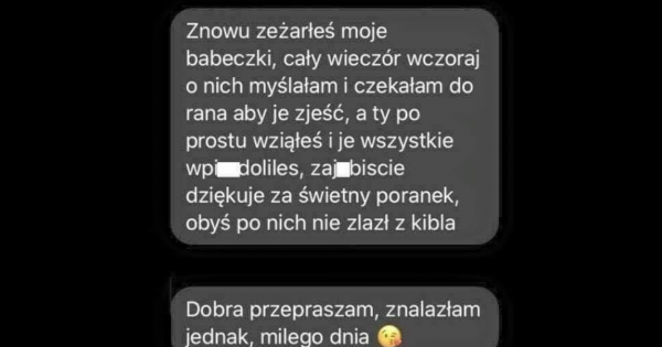 Ale mu pojechała!...