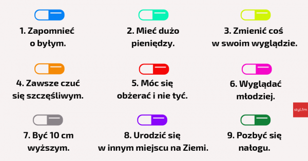 Którą pigułkę wybierzesz?