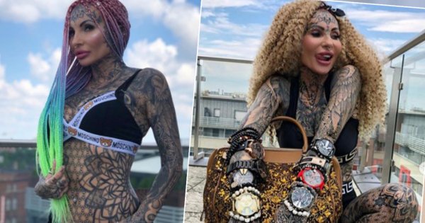 Adrianna z "Królowych życia" zgoliła włosy, żeby zrobić sobie tatuaż na głowie. Jak wyszło?