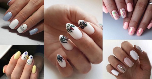 Jasny manicure - 21 przepięknych stylizacji na jesień