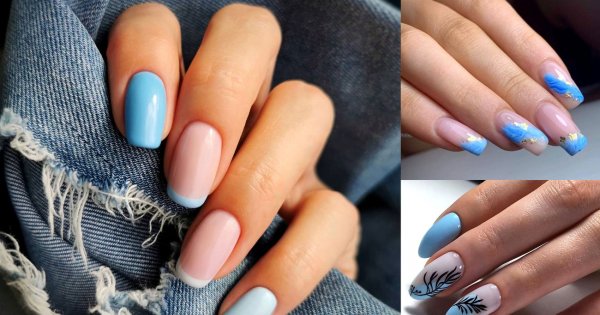 Niebieski manicure - galeria najlepszych propozycji, które robią wrażenie