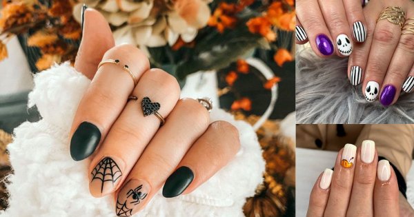 Manicure na Halloween - galeria stylowych pomysłów
