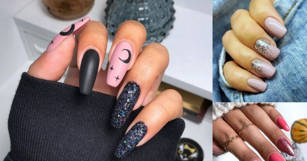 30 pomysłów na manicure z dodatkiem brokatu! [GALERIA]