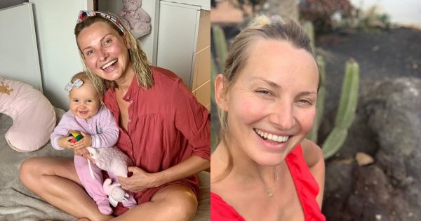 Joanna Moro pozuje bez stanika: "Cycki na wierzchu, wiszące sadło" - komentuje fanka