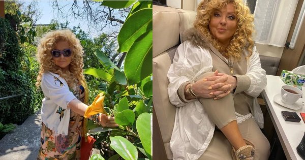Magda Gessler pozuje z wnuczką: "Tak się dziecka nie trzyma"- poucza internautka. Doprawdy?