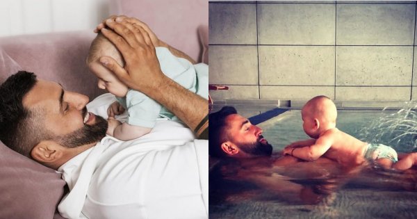 Rafał Maserak pokazał brykę swojego synka. Ile kosztuje ten model wózka? Mają go tez inne gwiazdy