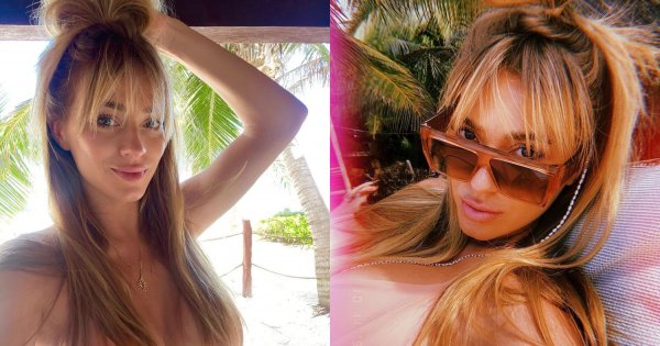 Marcelina Zawadzka pluska się w basenie! Fani zwrócili na coś uwagę. "Matko i córko"