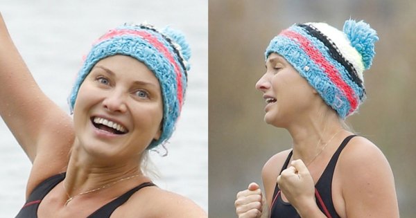 Joanna Moro morsuje w kostiumie kąpielowym 10 miesięcy po porodzie! Pochwaliła się ciałem