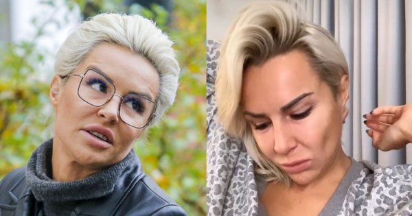 Blanka Lipińska ze łzami w oczach. Internauci komentują jej wygląd: Podobna do kobiety-kota