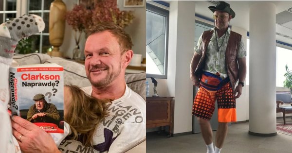 Syn Cezarego Pazury to jego wierna kopia: "Klony dwa, cały tatuś, kopiuj wklej" - też to widzicie?
