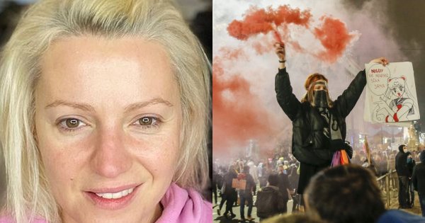 Dorota Szelągowska o zdjęciu bez makijażu: Dziewczyny, które chodzą na Strajk Kobiet, to jest odwaga, a nie ja!