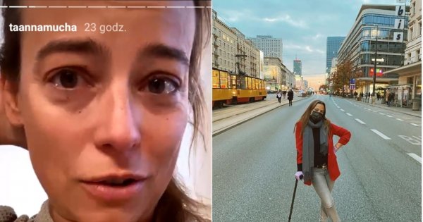 Zapłakana Anna Mucha opowiada o tym, co jej się przydarzyło. Nie potrafi ukryć łez. Co się stało?
