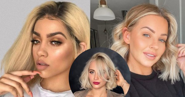 Elektryzujące połączenie - zmysłowy bob w kolorze blond!