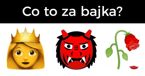 Zgadnij bajki Disneya, sugerując się tylko emotikonami. To nie jest takie proste!