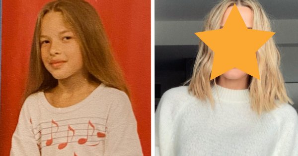 Znana gwiazda pokazała zdjęcie z dzieciństwa: "Kupiony biust, ale usta po tacie". Wiecie, o kim mowa?