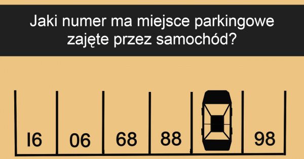 Jaki numer ma miejsce parkingowe zajęte przez samochód