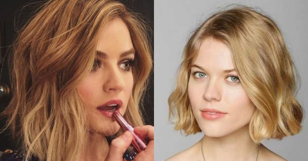 Wszystkie długości cięcia bob w super modnym kolorze honey blonde!