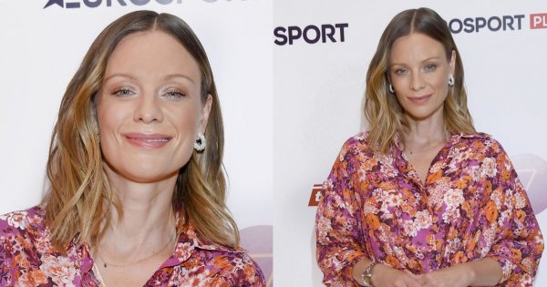 Magdalena Boczarska w mini eksponującej nogi. A niżej? Jak ona mogła się tak ubrać?