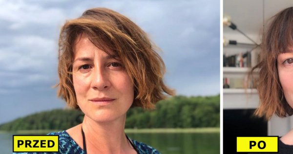 Maja Ostaszewska zaszalała z nową fryzurą. Aktorka zafundowała sobie grzywkę! Pasuje jej?