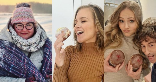 Kaczorowska je za dwoje, a Gwit sama usmażyła pączki! Gwiazdy świętują Tłusty Czwartek