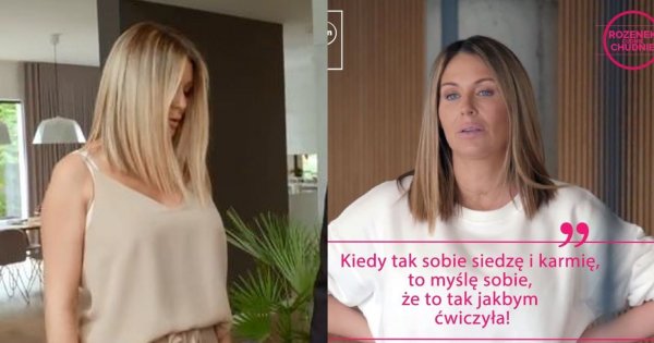 Rozenek waży 67 kg po trzeciej ciąży i twierdzi, że to dramat! Afera po pierwszym odcinku "Rozenek cudnie chudnie"