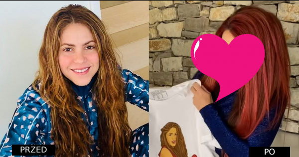 Shakira pokazała nowe zdjęcia z czerwonymi włosami! Dobrze jej w tym kolorze włosów?