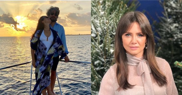 Kinga Rusin w skąpym bikini na tle oceanu: "W Twoim wieku taki kaloryfer? Ale stanik to za ciasny" - komentują fani