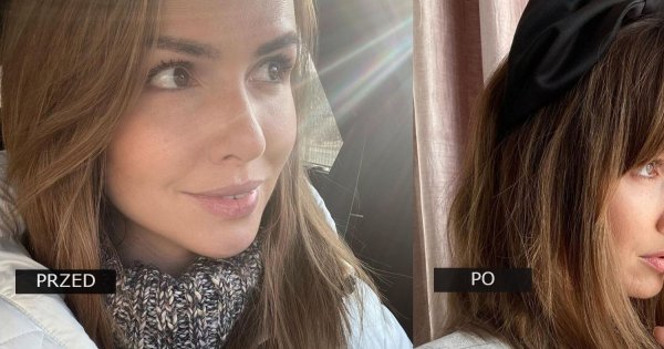 Marta Żmuda Trzebiatowska ma nową fryzurę! Long bob z grzywką i miodowy blond dodały jej delikatności