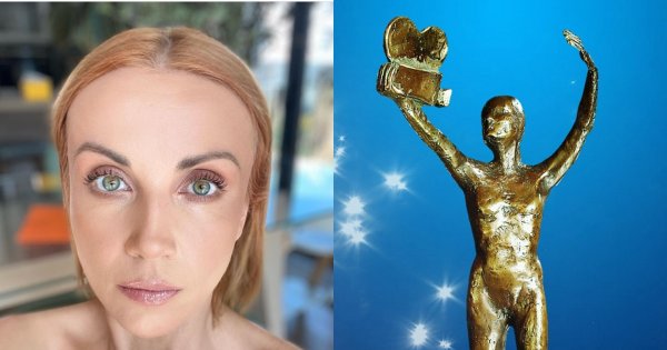 Katarzyna Zielińska wystylizowała się na TeleKamery 2021. W tej fryzurze wygląda jak księżniczka. WOW!