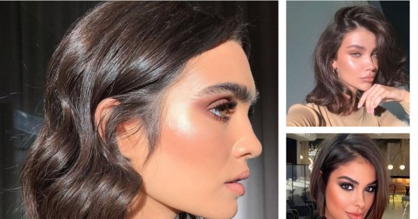 Brown bob - trendy strzyżenie i intensywny kolor