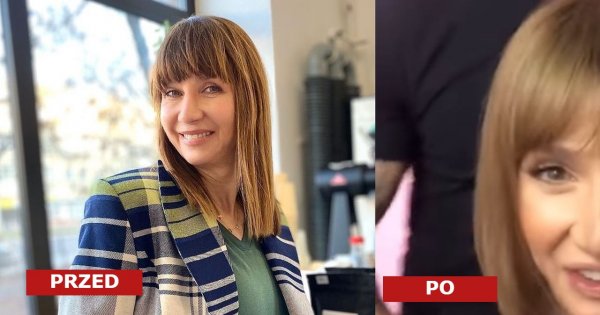 Grażyna Wolszczak prawie wyłysiała przez Covid! Teraz ma long boba z grzywką w kolorze miodowy blond