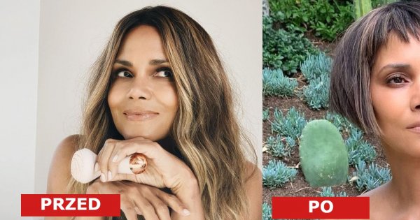 Halle Berry obcięła włosy! Ma short boba, ale jej grzywka baby bang to spełnienie najgorszego koszmaru