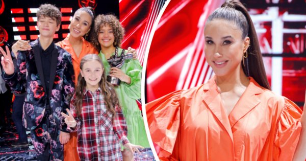 Ida Nowakowska w obszernej kreacji na finale "The Voice Kids 4"! Poród zbliża się wielkimi krokami!