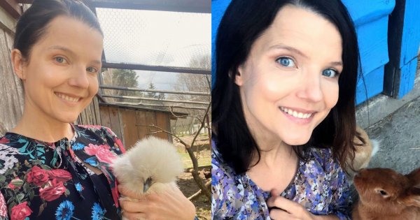 Joanna Jabłczyńska pokazała swój drewniany dom na wsi! Przyjęła poród kozy! Ma też kury