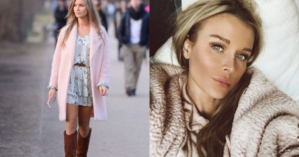 Joanna Krupa pokazała się w wysoko spiętym kucyku, choć zwykle nosi rozpuszczone włosy