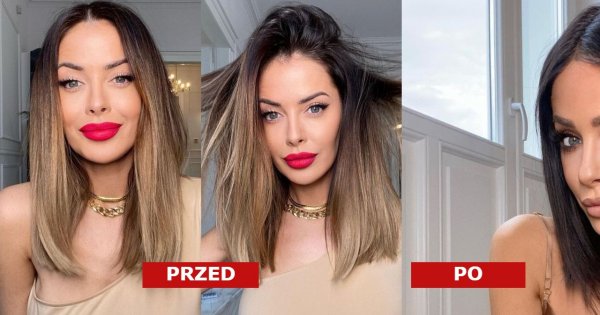 Magda Pieczonka w long bobie i czarnych włosach! Wygląda jak Kim Kardashian! Dobrze jej w tej fryzurze?