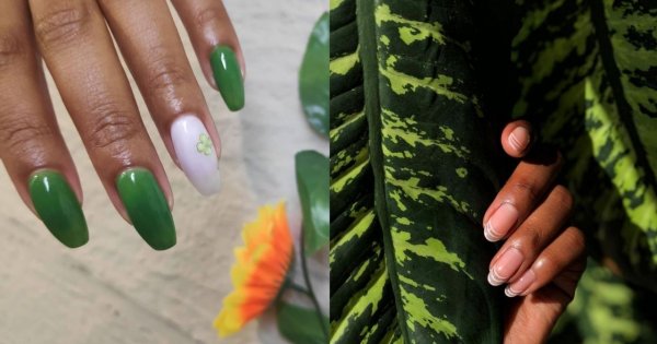 Manicure na wiosnę 2021! Baby blue a może oliwkowa zieleń?