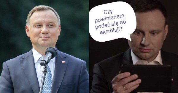 Prezydent Andrzej Duda zaliczył wpadkę. Zamiast "insurekcja" napisał "rezurekcja". Powstały memy
