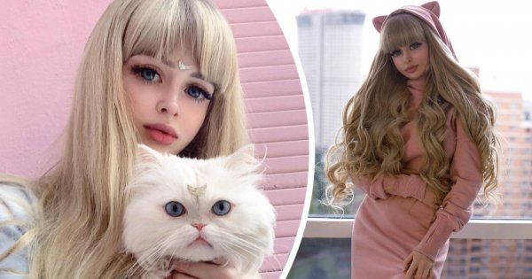 Rodzice postanowili, że ich córka zostanie "żywą lalką Barbie"! Angelica Kenova robi furorę w sieci!