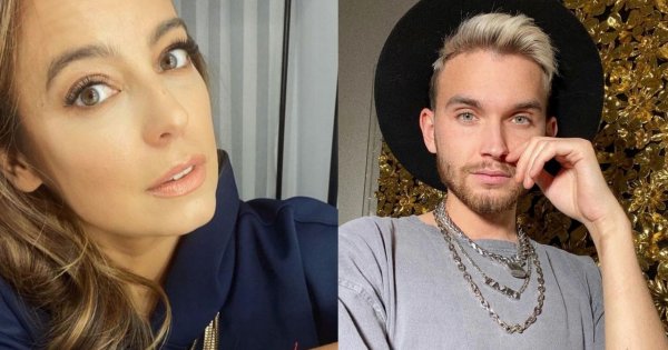 Anna Mucha w zjawiskowej fryzurze autorstwa Damiana Koby! Sukienka też robi wrażenie!