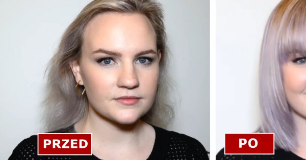 Ta dziewczyna zaszalała z fryzurą! Long bob, grzywka i lawendowy blond totalnie ją odmieniły!