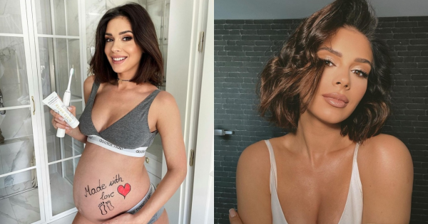 Klaudia Halejcio pokazała na Instagramie baby shower zorganizowane przez koleżanki jako niespodzianka